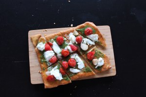 groene pizza